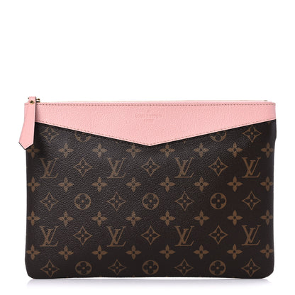 Louis Vuitton Monogram Daily Pouch Rose Poudre 1 of 9