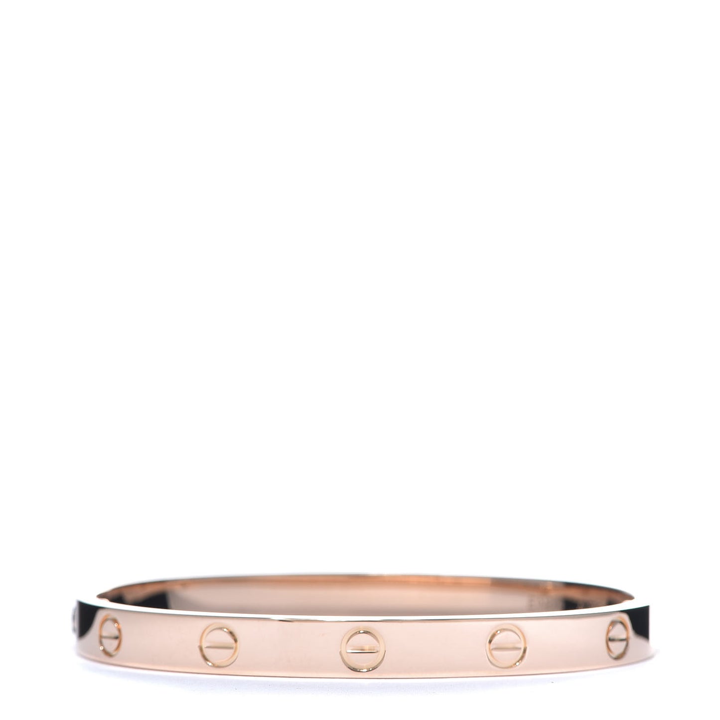 18K Pink Gold LOVE Bracelet 17