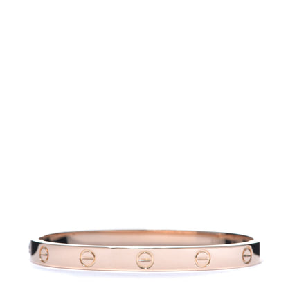 Cartier 18K Pink Gold LOVE Bracelet 17 3 of 7