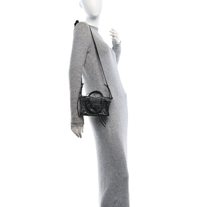 Balenciaga Agneau Arena Storico Classic Hardware Nano Le City Black 2 of 11