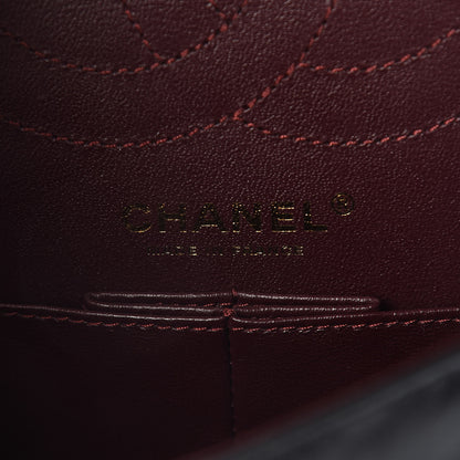 Chanel Aged Calfskin Lucky Charms 2.55 Reissue 225 Flap Black 6 of 12