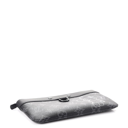 Louis Vuitton Monogram Eclipse Vivienne Pochette Apollo PM 4 of 9
