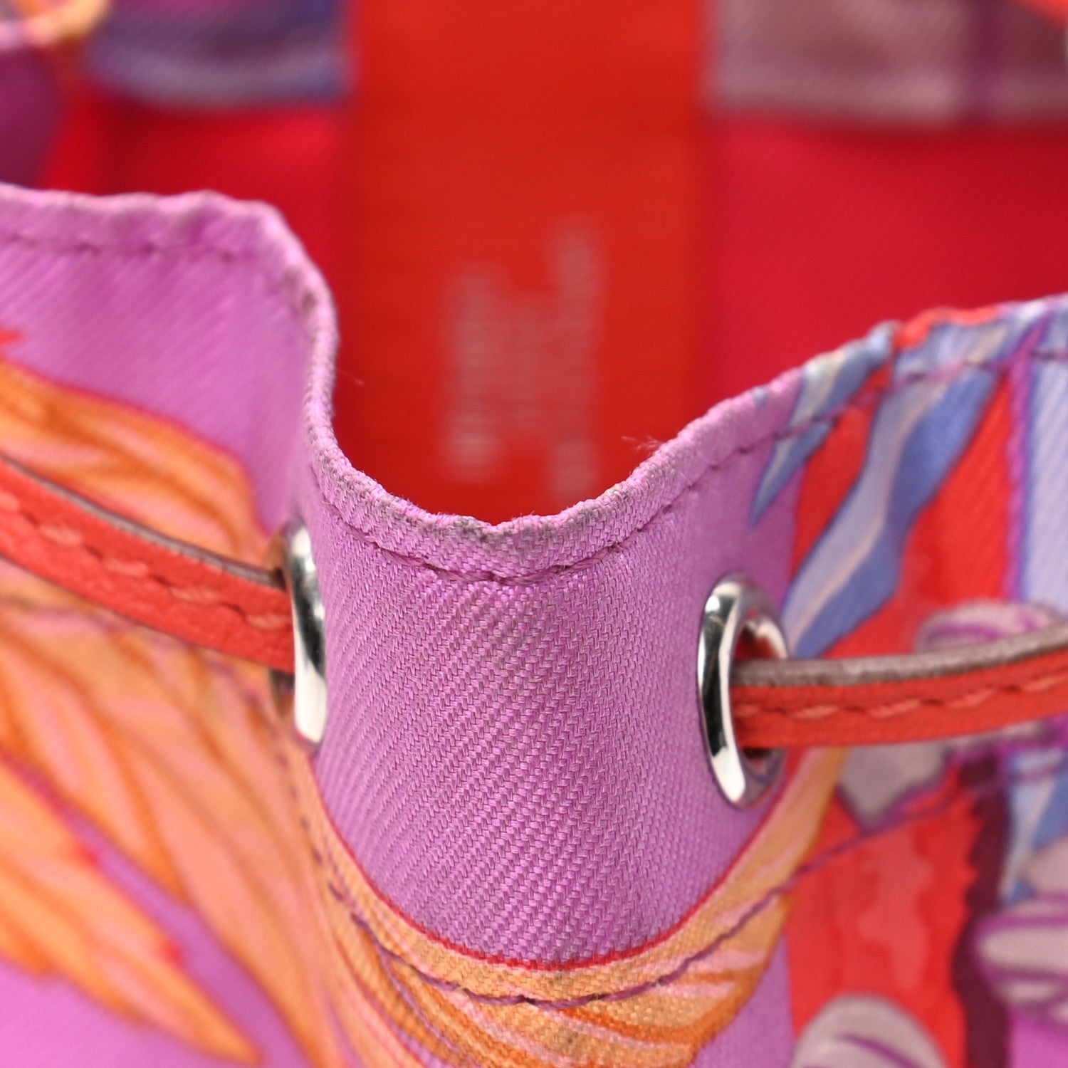 Hermes Silk Swift Flamingo Party Soie Cool Small Capucine 9 of 9