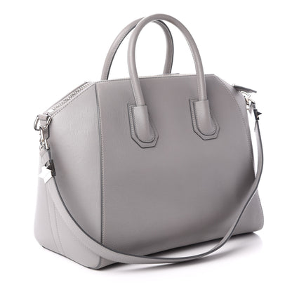 Givenchy Sugar Goatskin Medium Antigona Pearl Grey 3 of 10