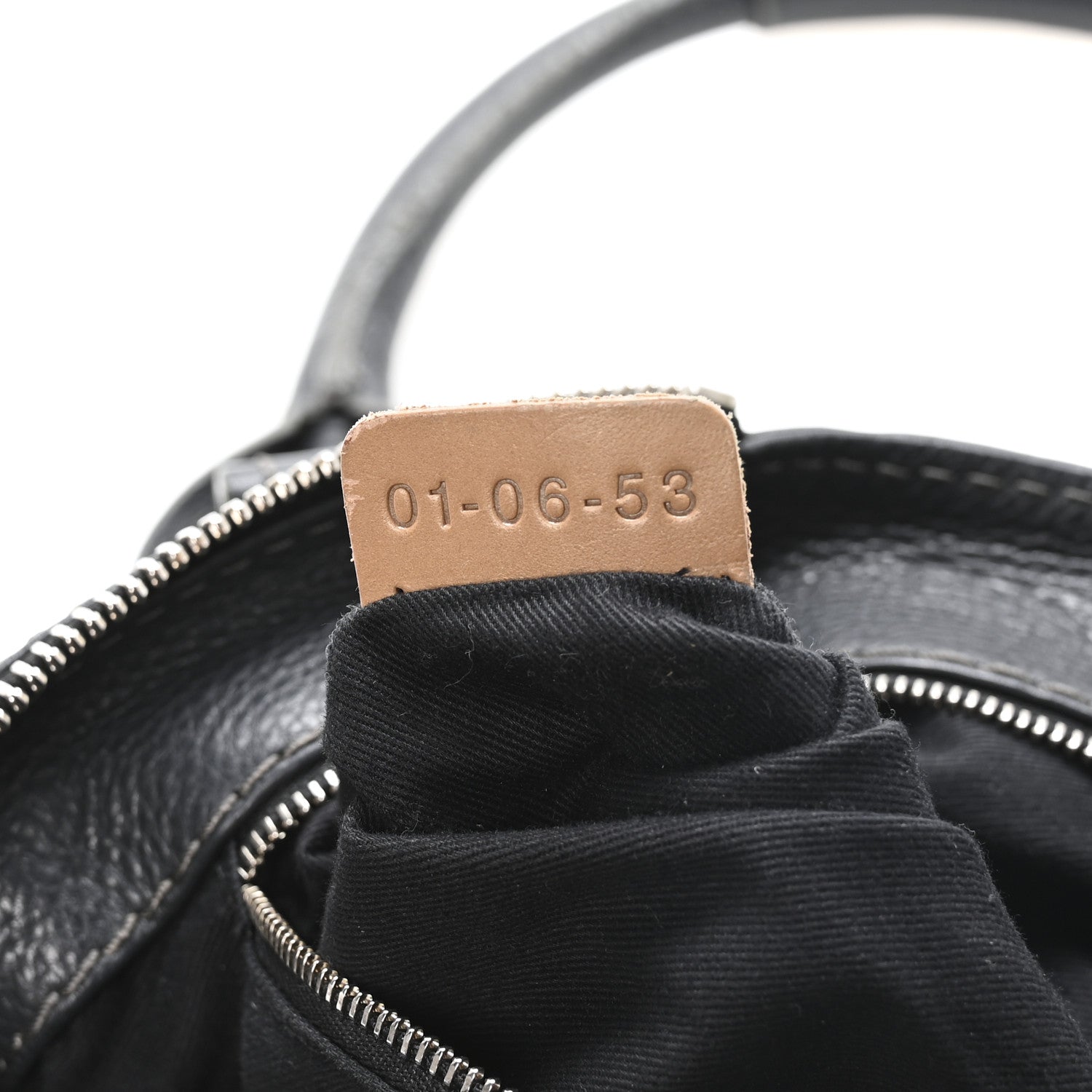 Chloe Calfskin Medium Paddington Satchel Bleu Nuit 7 of 10