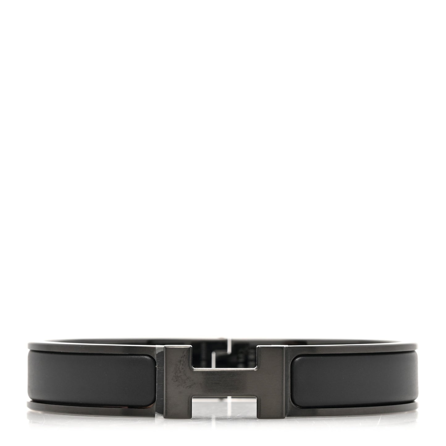 Matte Enamel Narrow Clic Clac HH Bracelet T6 So Black