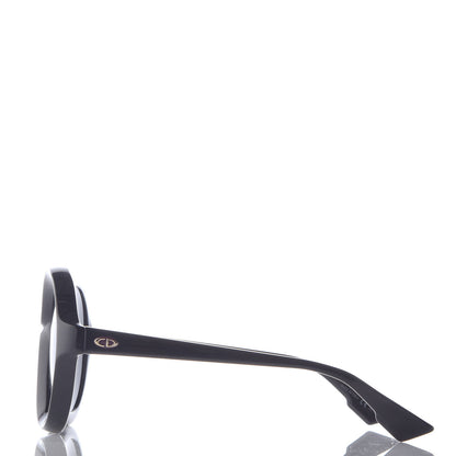 Christian Dior Acetate Bianca Sunglasses Black 3 of 7