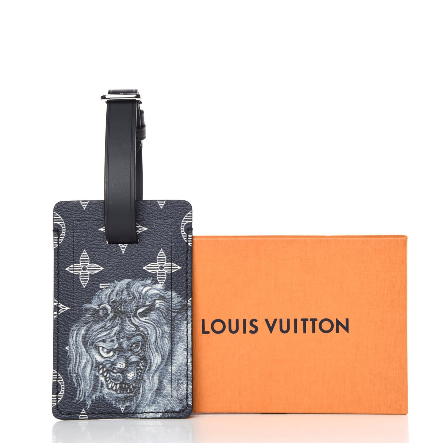 Savane Monogram Chapman Lion Luggage Tag