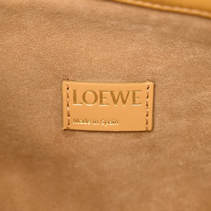 Loewe Mellow Nappa Donut Medium Chain Flamenco Knot Clutch Sahara 6 of 10
