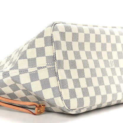 Louis Vuitton Damier Azur Neverfull MM 8 of 9