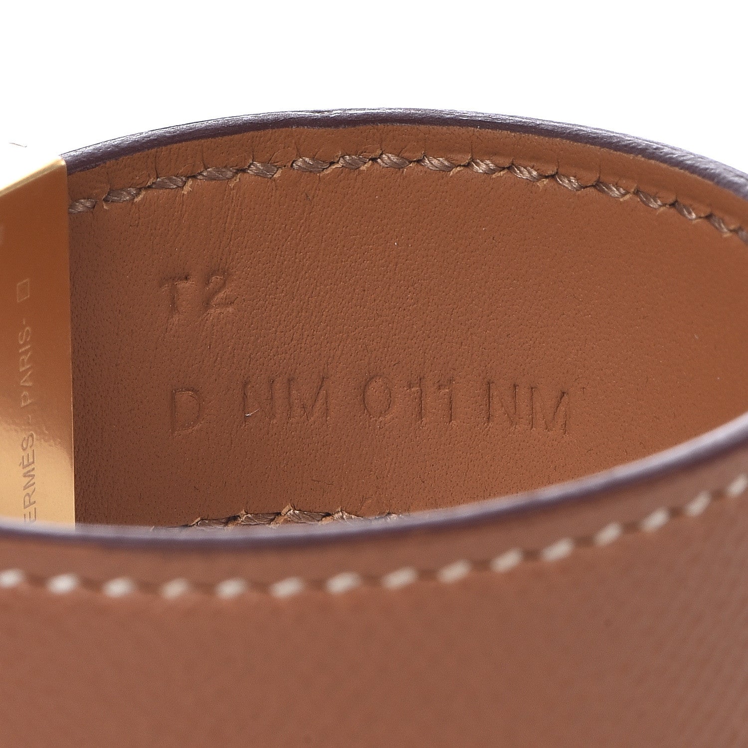 Hermes Epsom Collier de Chien 24 Bracelet T2 Gold 5 of 7