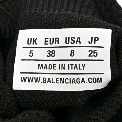 Balenciaga Neoprene Knit Womens Speed Clear Sole Sneakers 38 Black Pink Fluo 7 of 7