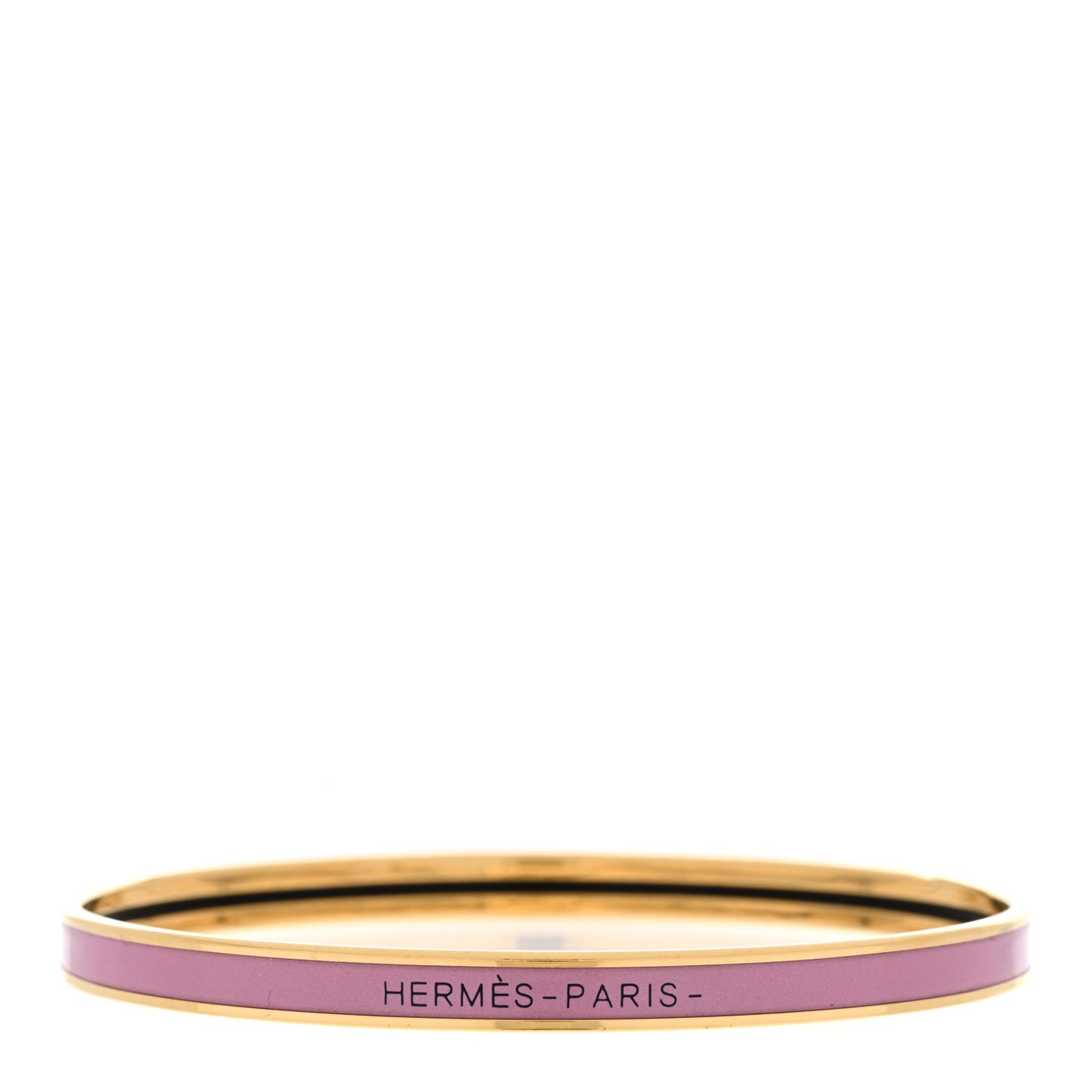 Enamel Uni Bangle Rose Dragee