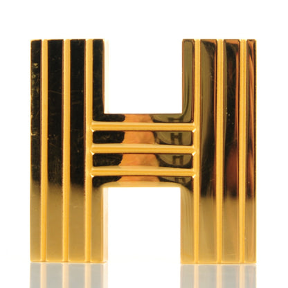 Hermes Box Cadena H 32mm Belt Black Parchemin 6 of 7