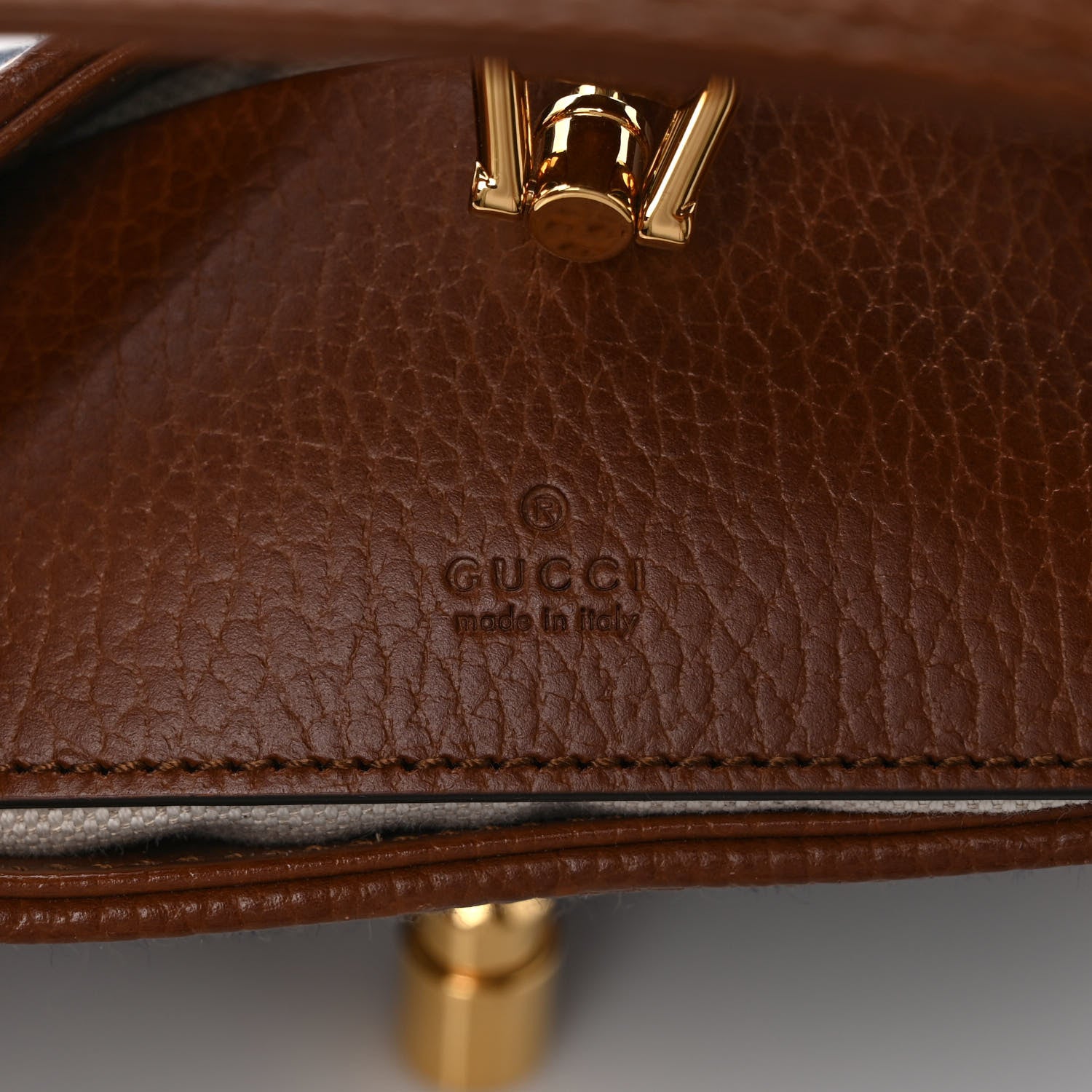 Gucci New Denim GG Monogram Calfskin Mini Jackie 1961 Hobo Blue Tea Cuir 6 of 9