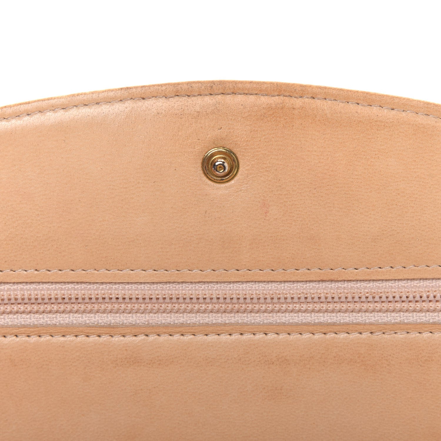 Chanel Caviar Timeless CC Wallet on Chain WOC Beige 15 of 22