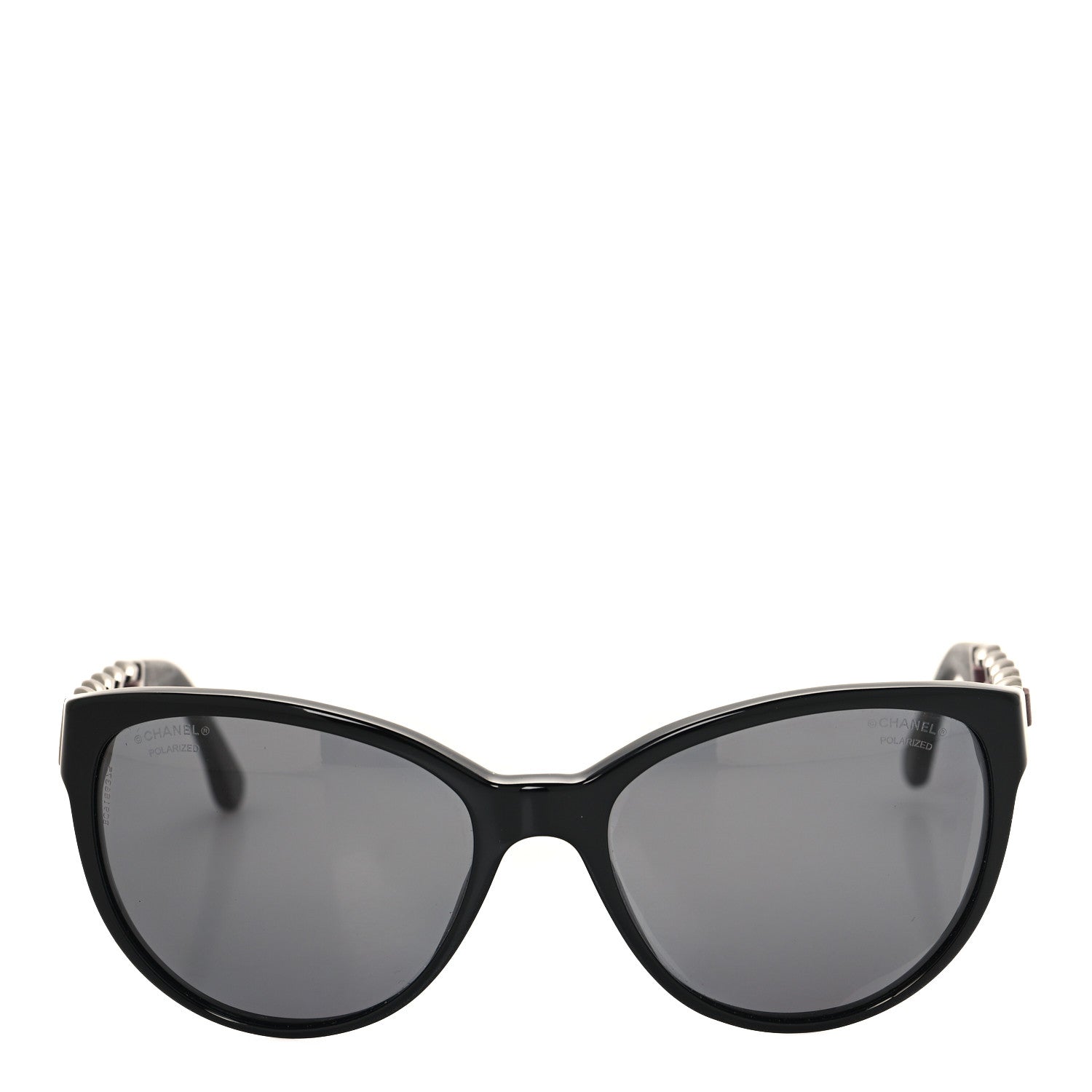 Chanel Acetate Lambskin CC Chain Sunglasses 5215-Q Brown 2 of 7