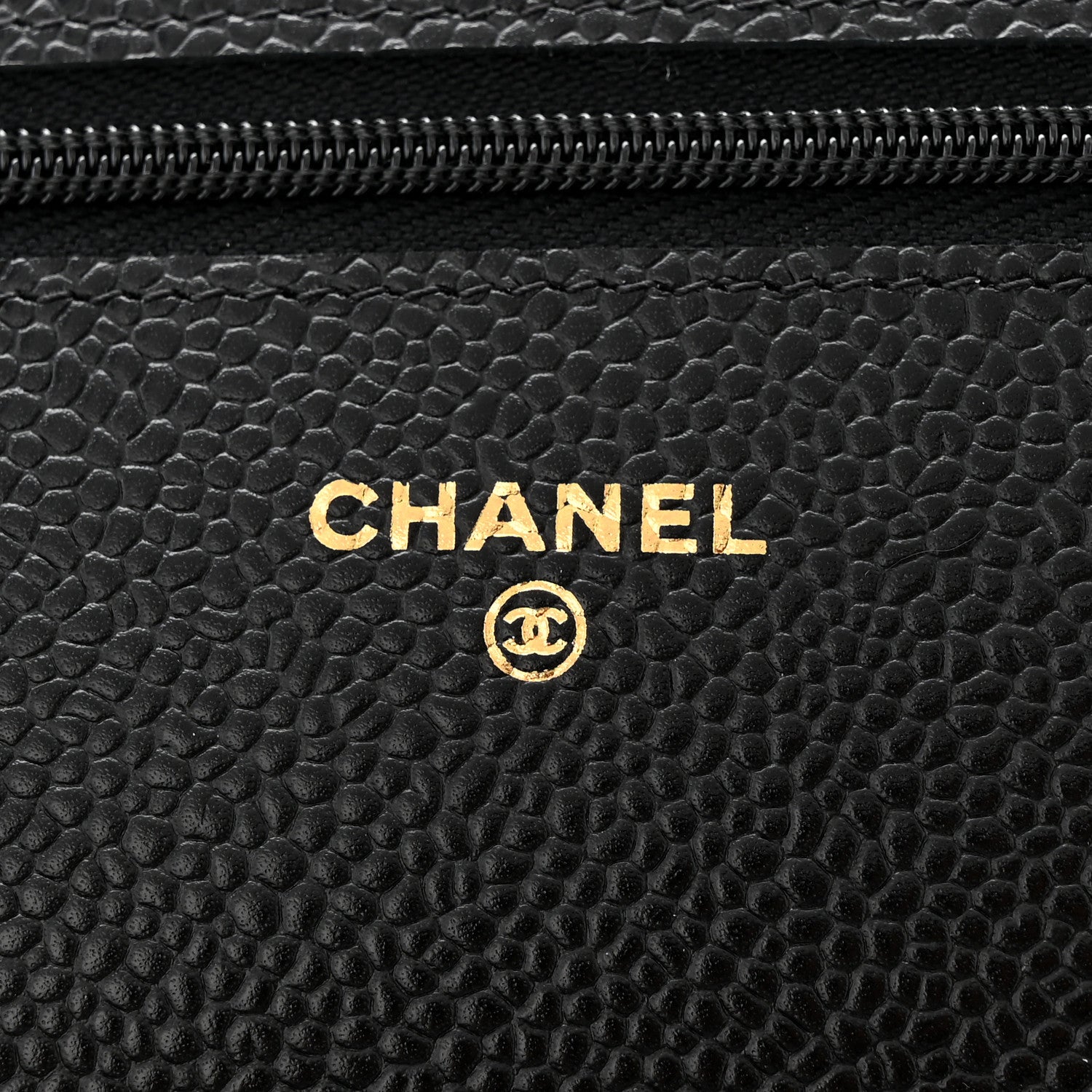 Chanel Caviar Quilted Wallet on Chain WOC Black 6 of 12