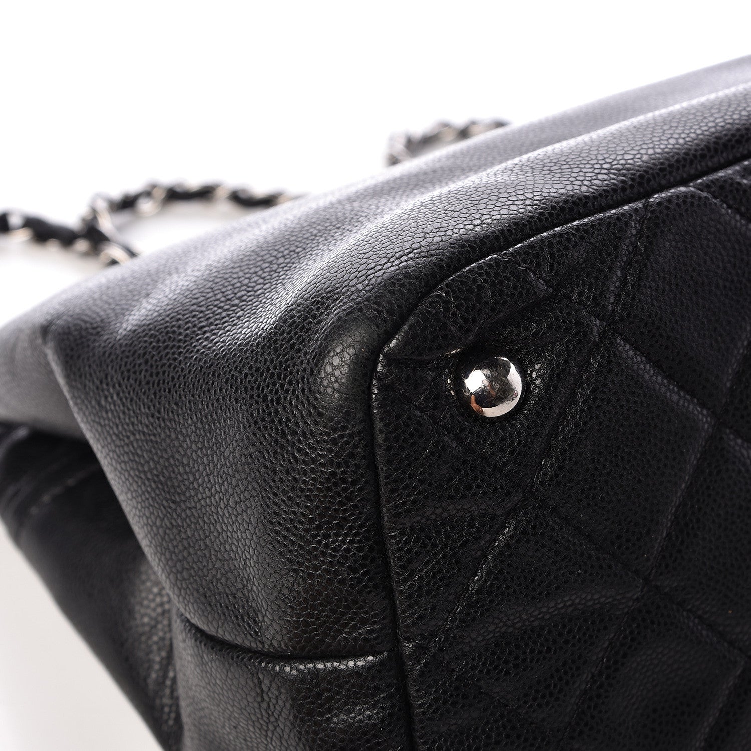 Chanel Caviar Quilted Timeless CC Soft Tote Black 8 of 14