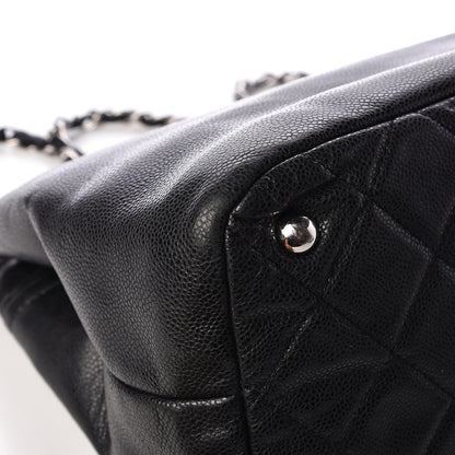 Chanel Caviar Quilted Timeless CC Soft Tote Black 8 of 14