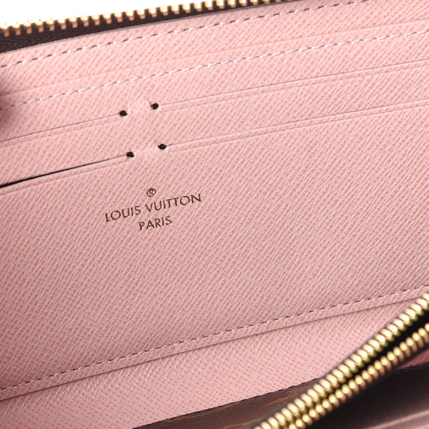 Louis Vuitton Monogram Clemence Wallet Rose Ballerine 7 of 8
