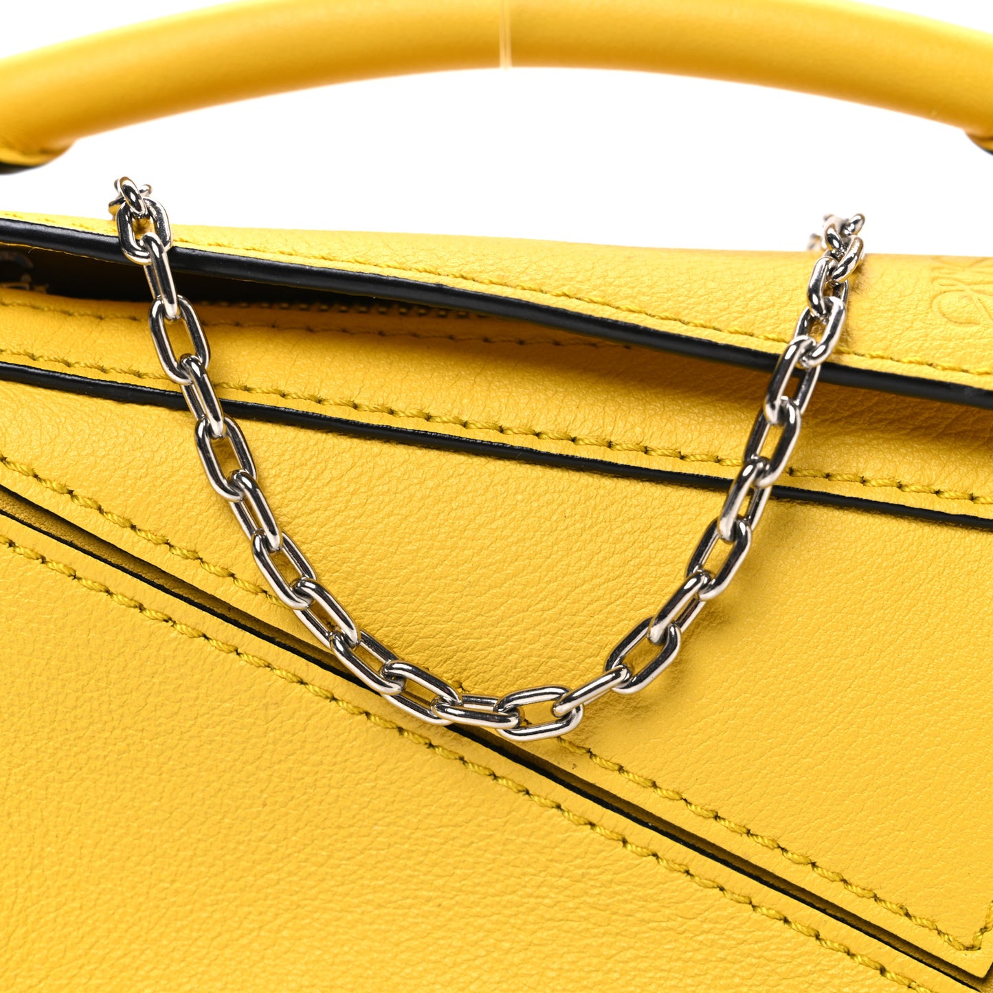Calfskin Nano Puzzle Bag Yellow