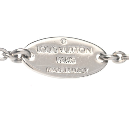 Louis Vuitton Metal Essential V Supple Necklace Silver 5 of 6