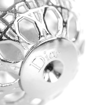 Christian Dior Cannage Mise En Dior Tribal Earrings Silver 3 of 4
