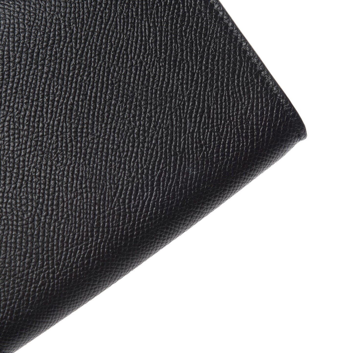 Grained Calfskin Small Trotteur Multifunction Flap Wallet Black