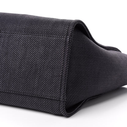 Chanel Mixed Fibers Calfskin Medium Deauville Tote Black 8 of 12