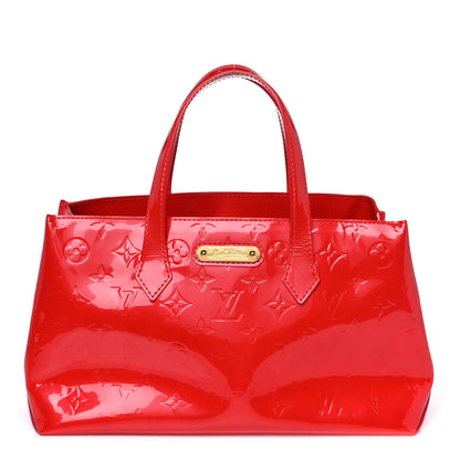 Louis Vuitton Vernis Wilshire PM Rouge 1 of 12
