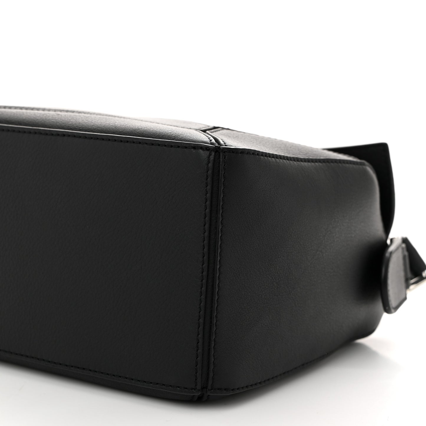 Calfskin Small Puzzle Bag Black