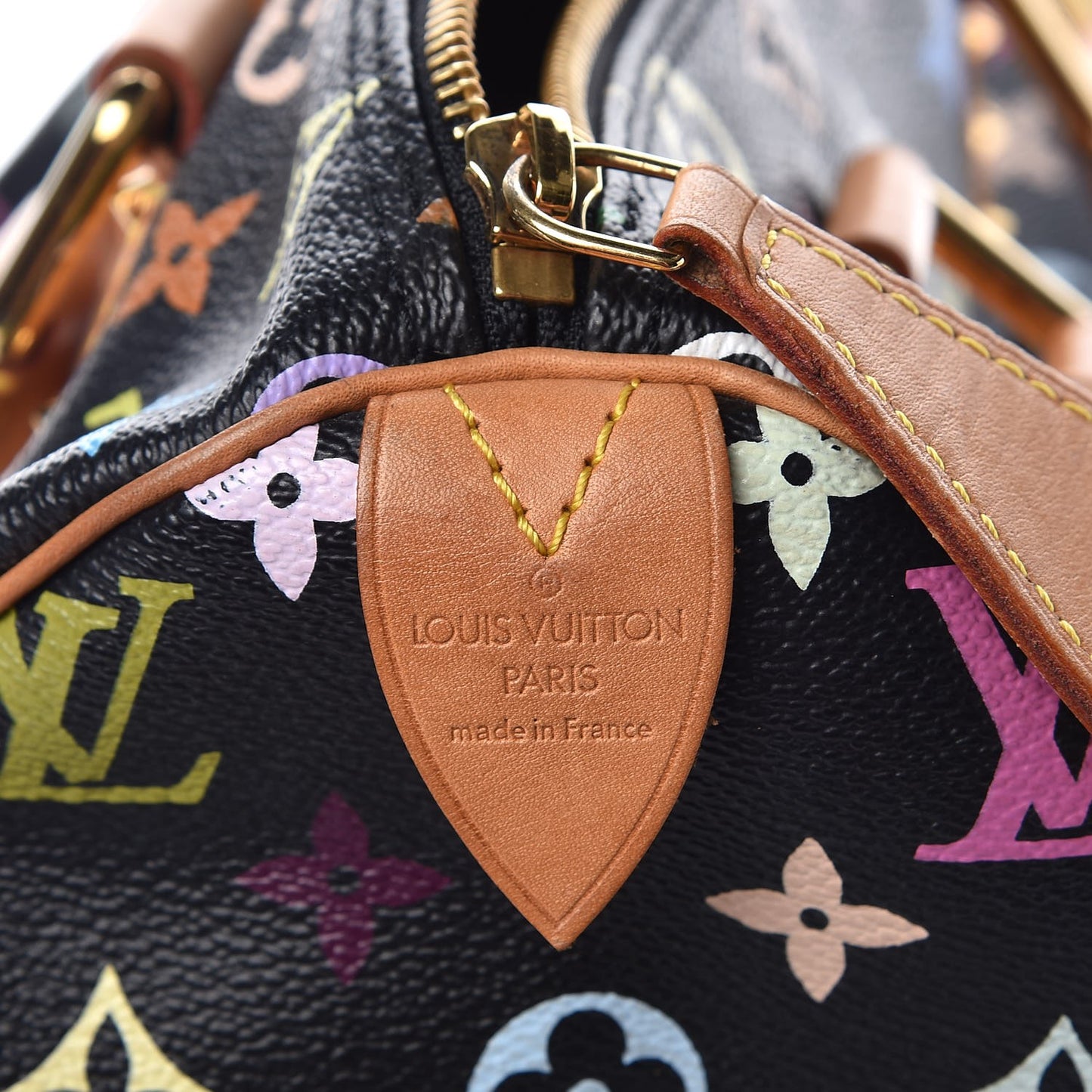 Monogram Multicolor Speedy 30 Black
