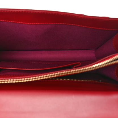 Bulgari Calfskin Serpenti Forever Crossbody Bag Ruby Red 5 of 9