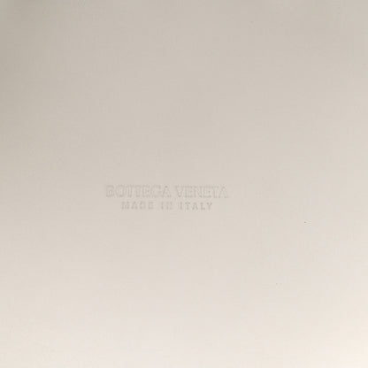 Bottega Veneta Calfskin V Woven Drawstring Tote White 7 of 9