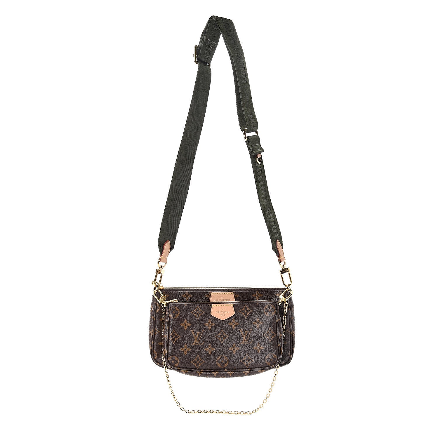 Louis Vuitton Monogram Multi Pochette Accessories Kaki 1 of 9