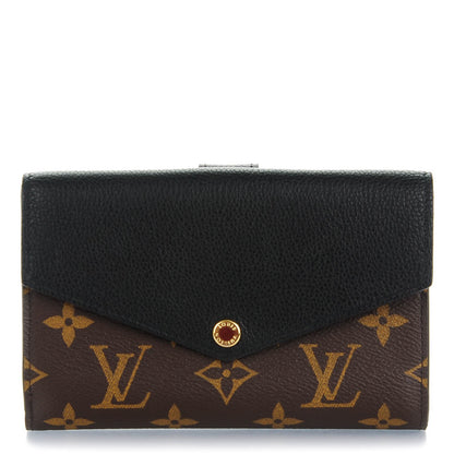 Louis Vuitton Monogram Pallas Compact Wallet Black 1 of 7