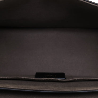 Fendi Vitello Century Opaco F is Fendi Kan I Shoulder Bag Blu Scuro 4 of 9