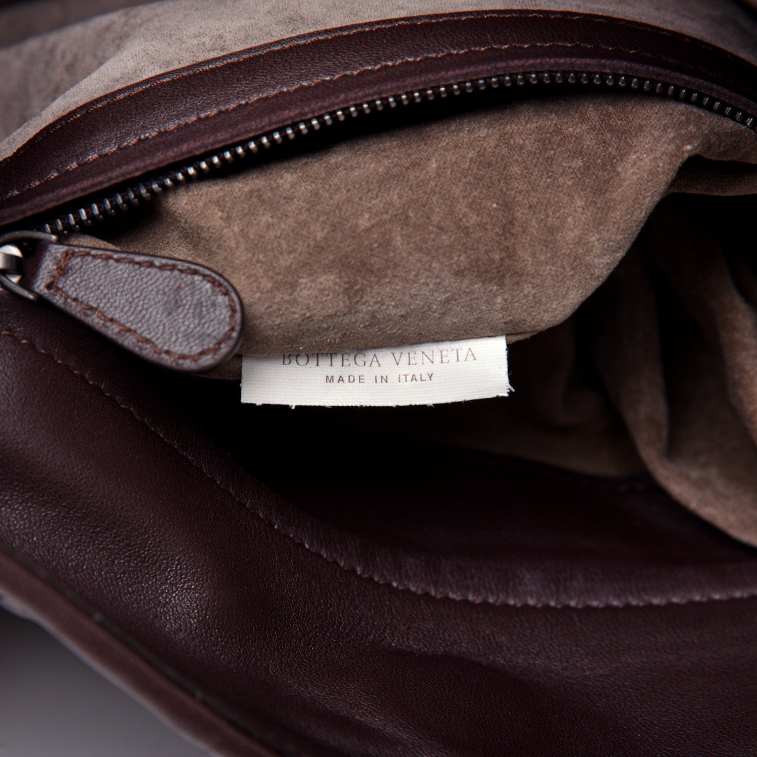 Bottega Veneta Nappa Intrecciato Parachute Bag Ebano 9 of 10