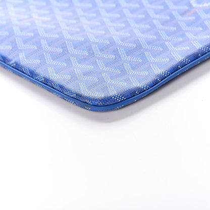 Goyard Goyardine Senat Pochette MM Sky Blue 8 of 9