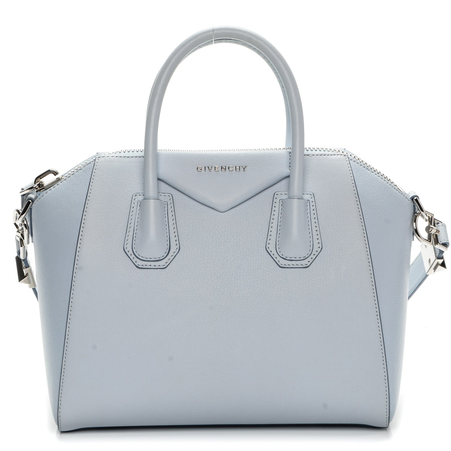 Givenchy Sugar Goatskin Small Antigona Light Blue 1 of 6