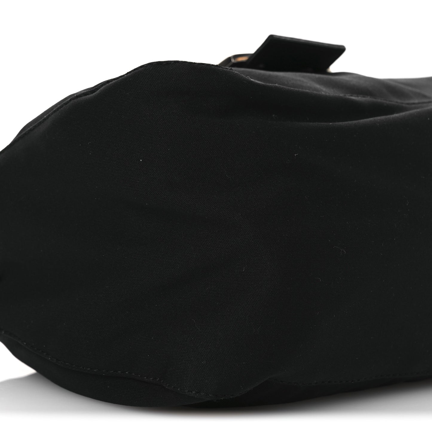 Nylon Baguette Bag Black