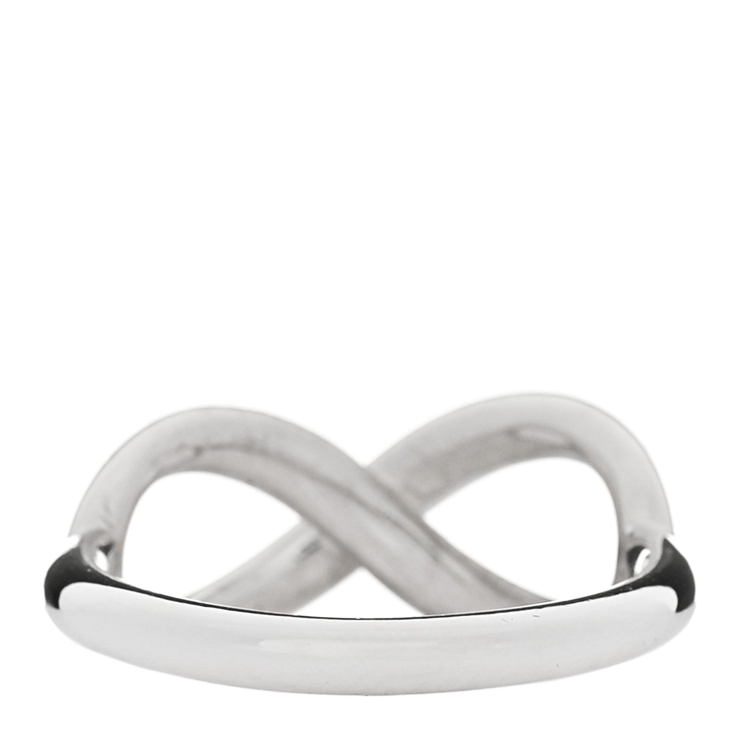 Tiffany Sterling Silver Infinity Ring 46 3.75 3 of 4