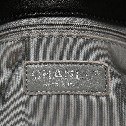 Chanel Washed Lambskin Quilted Maxi Chain Around Flap Black 6 of 12