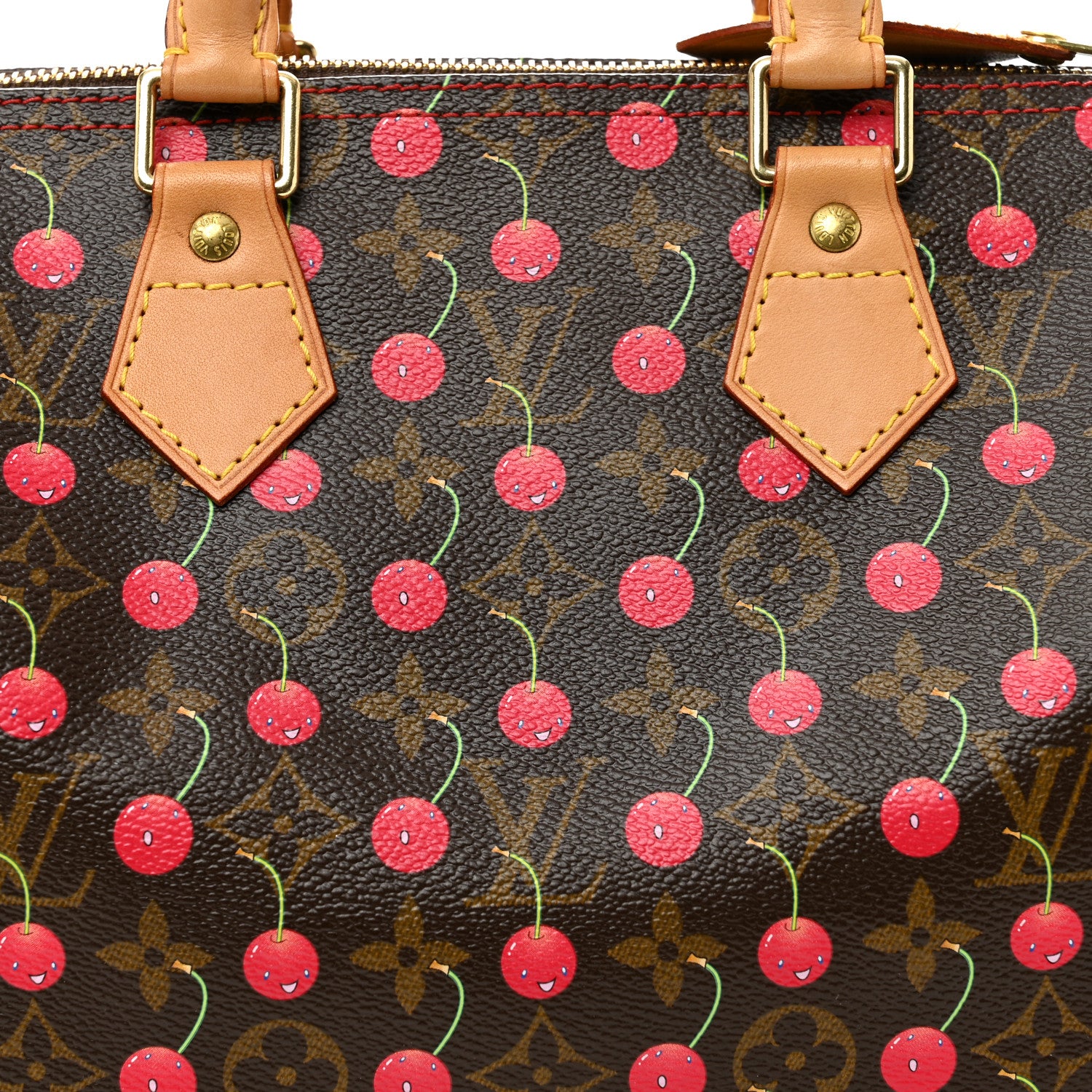 Louis Vuitton Monogram Cerises Speedy 25 8 of 11