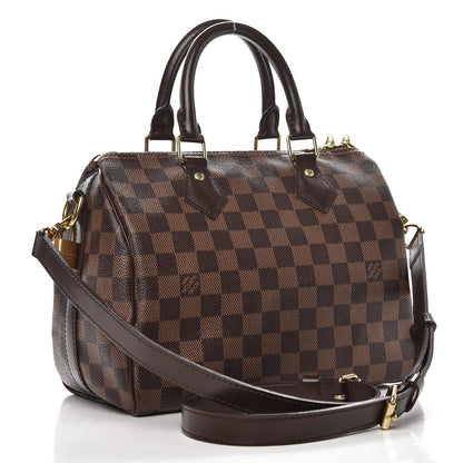 Louis Vuitton Damier Ebene Speedy Bandouliere 25 3 of 11