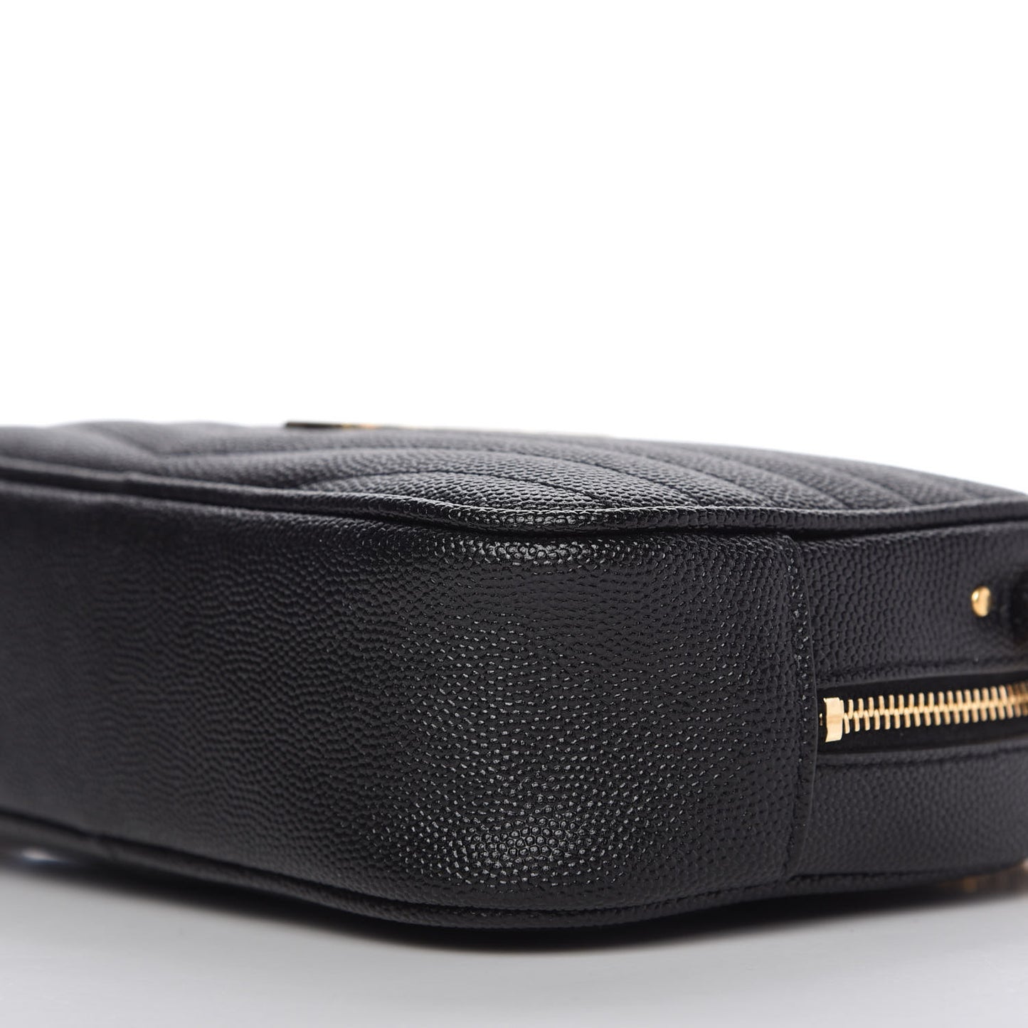 Grain De Poudre Matelasse Monogram Mini Lou Camera Bag Black