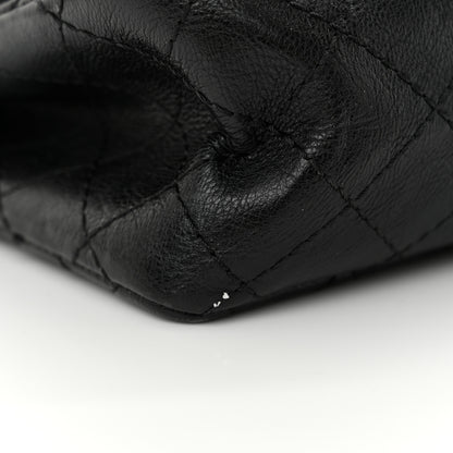 Chanel Calfskin Quilted Spoon Charms Brasserie 2.55 Reissue 225 Flap Black 14 of 14
