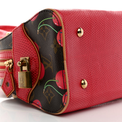 Louis Vuitton Lizard Monogram Cerises Neo Deauville 9 of 10