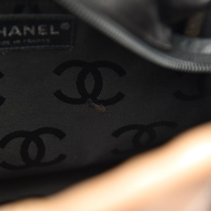 Chanel Calfskin Quilted Medium Cambon Tote Beige Black 8 of 19
